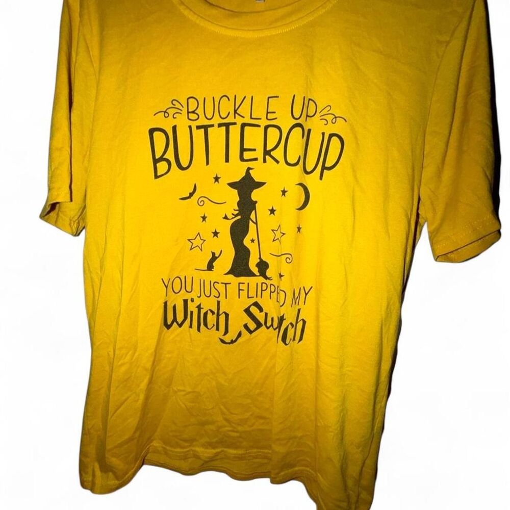 Unbranded Women's Yellow T-shirt
